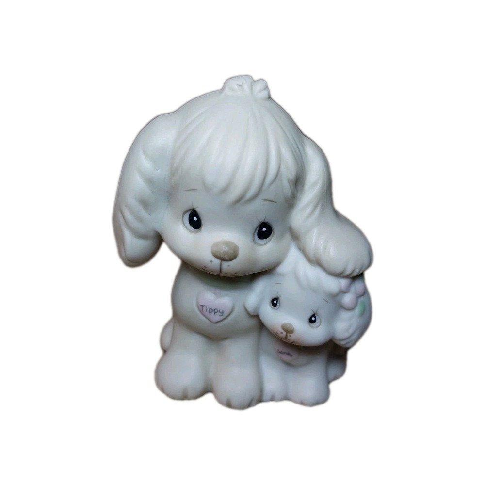Vtg 1988 Precious Moments Enesco #520764 "Puppy Love" Porcelain Figurine-No Box